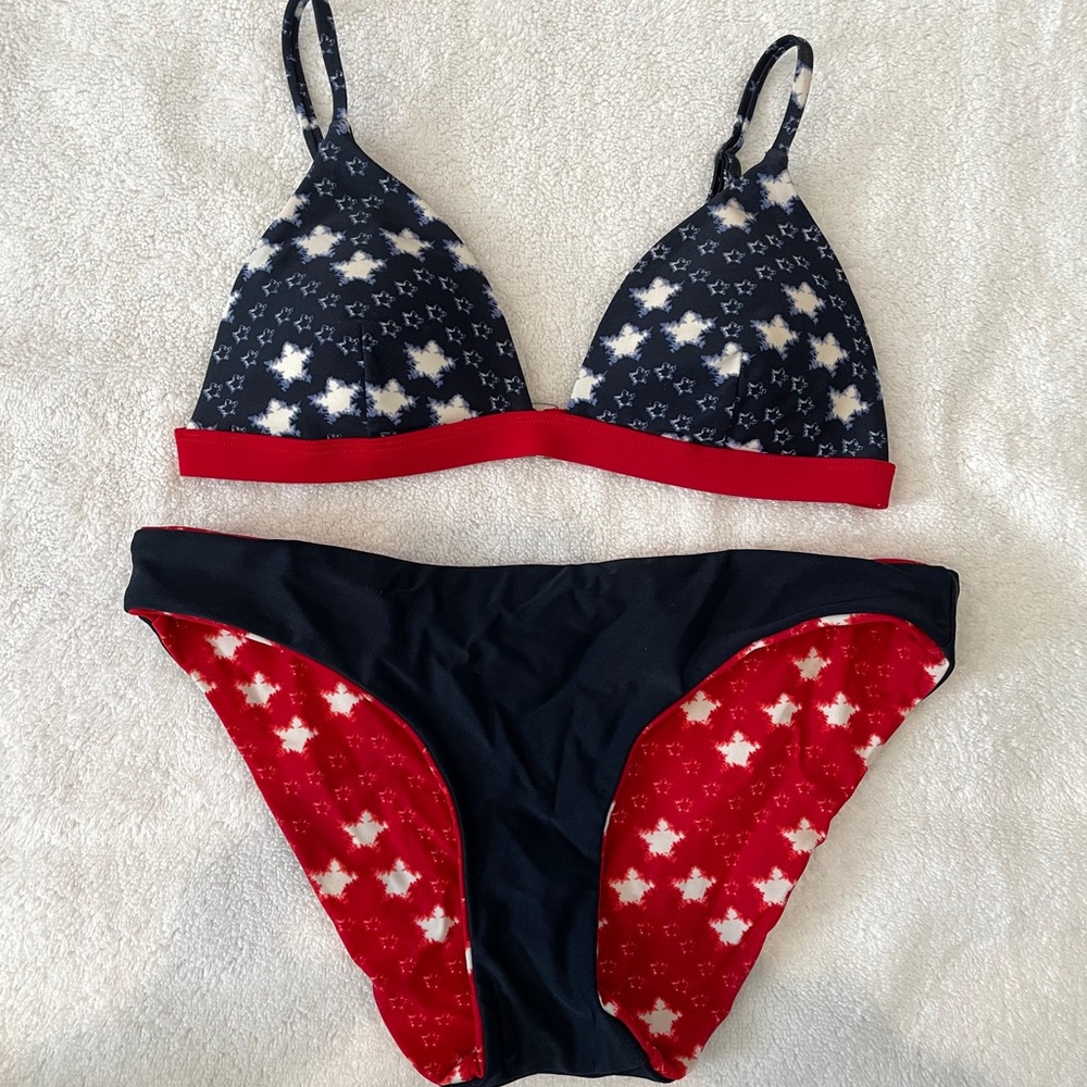Hollister Star Bikini Set